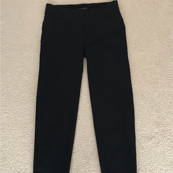 Zac & Rachel Black Ankle Pull-On Stretch Pants 6 - Picture 2 of 7